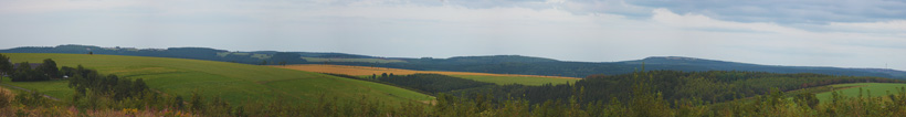 Rundblick von den Höhen über Schellerhau