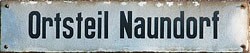 Schild Naundorf